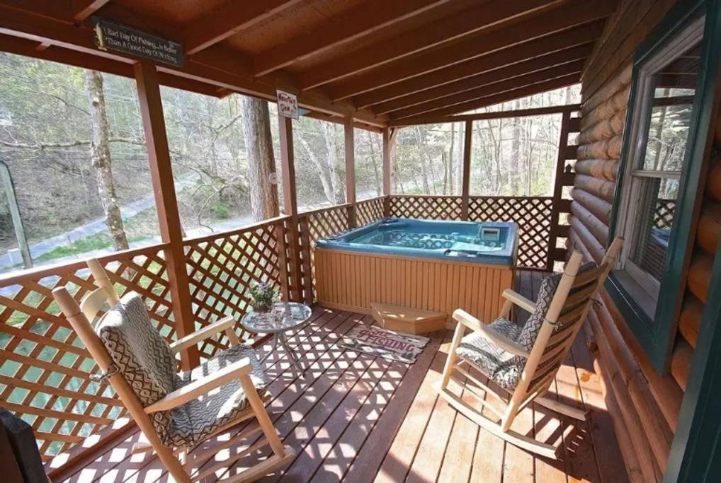 The Fishing Hole Cabin - Sage Vacations Gatlinburg Exterior foto